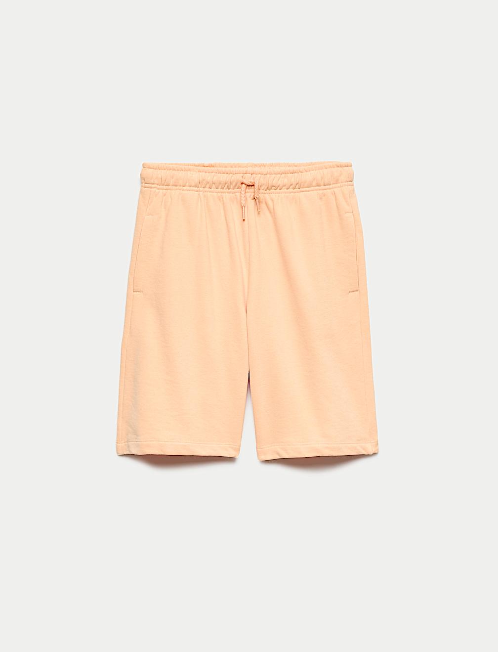 Cotton Rich Elasticated Waist Shorts (6-16 Yrs)