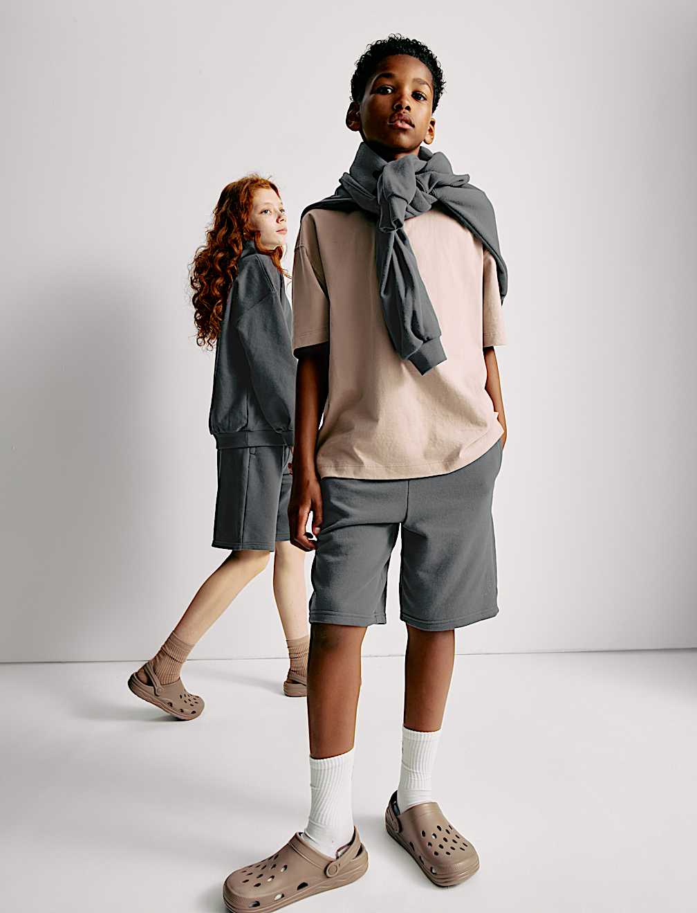 Cotton Rich Elasticated Waist Shorts (6-16 Yrs)