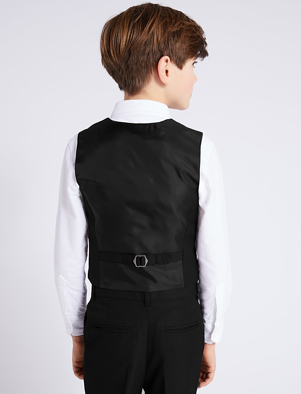 Black Waistcoat (3-16 Yrs)