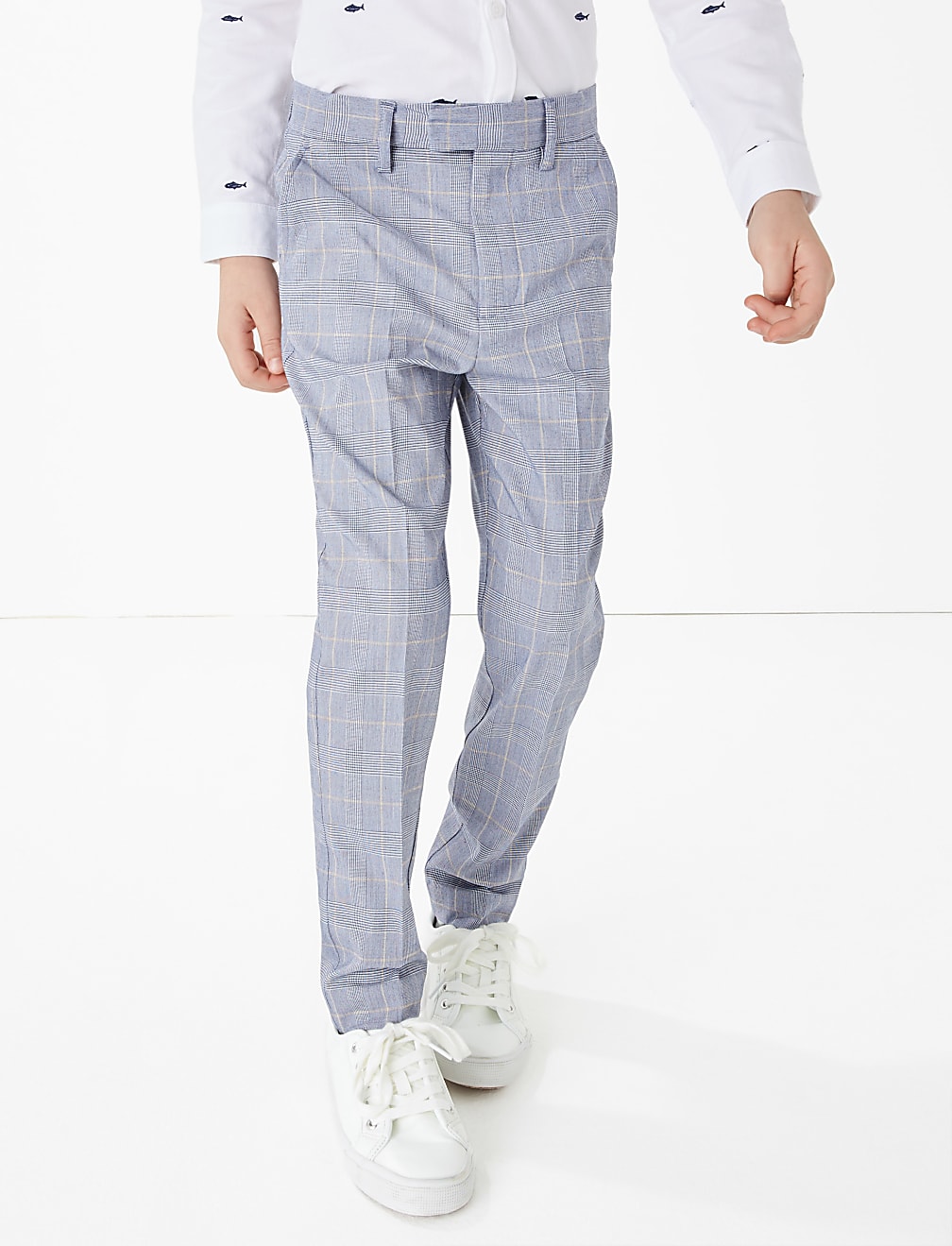 Checked Trousers (2-16 Yrs)