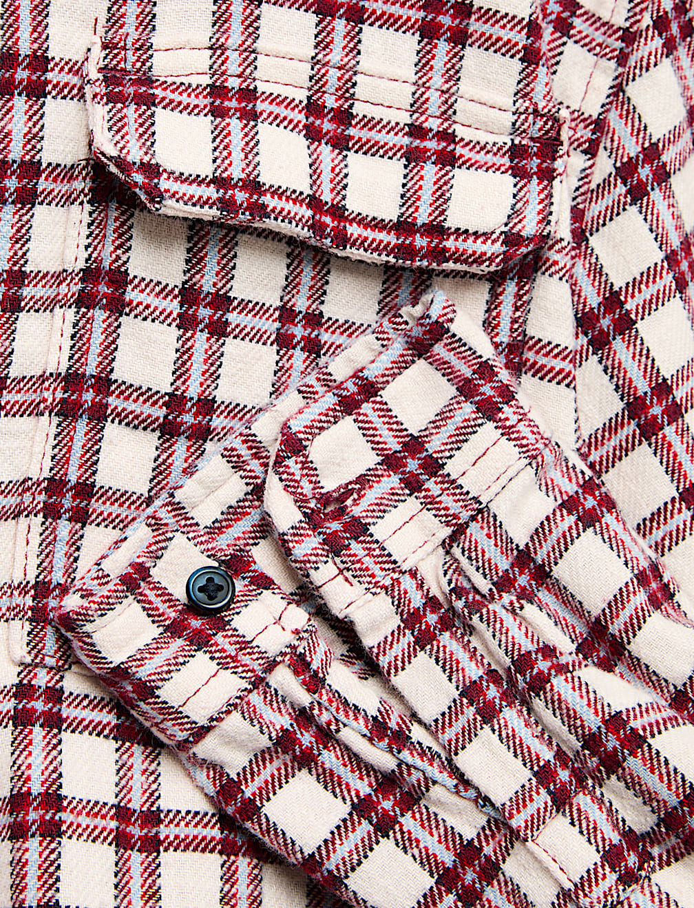 Pure Cotton Micro Checked Shirt (6-16 Yrs)