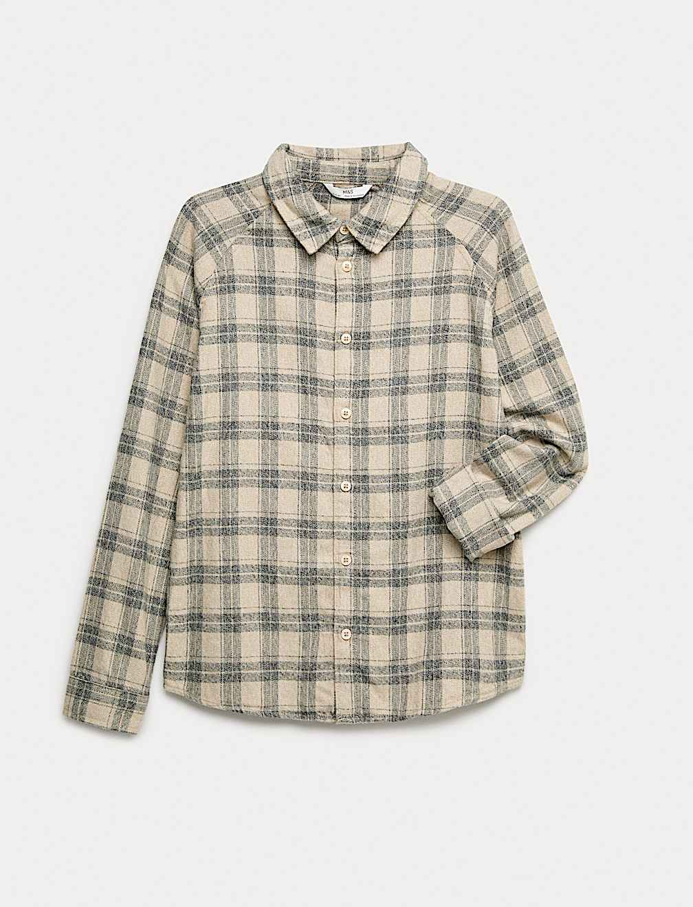 Pure Cotton Checked Shirt (6-16 Yrs)