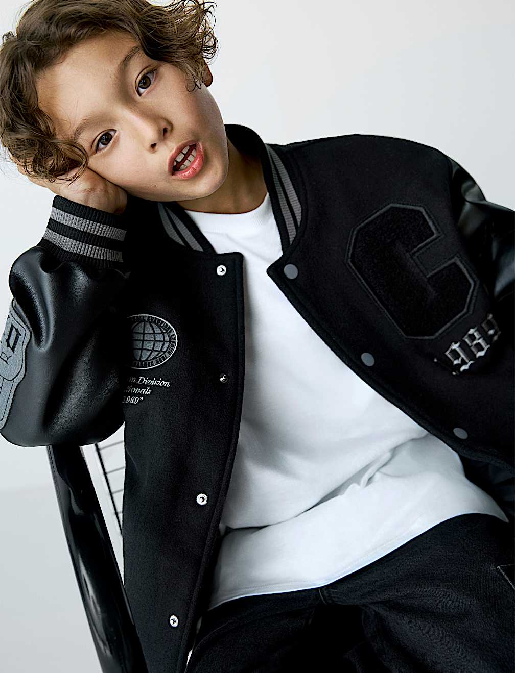 Varsity Bomber Jacket (6-16 Yrs)