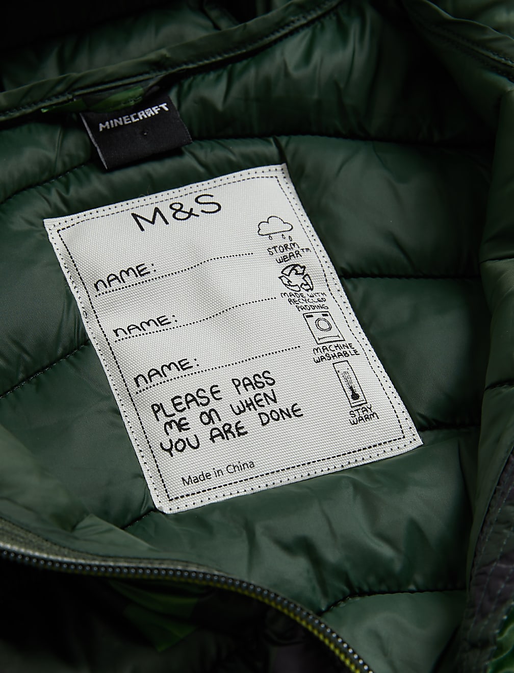Stormwear™ Minecraft™ Padded Jacket