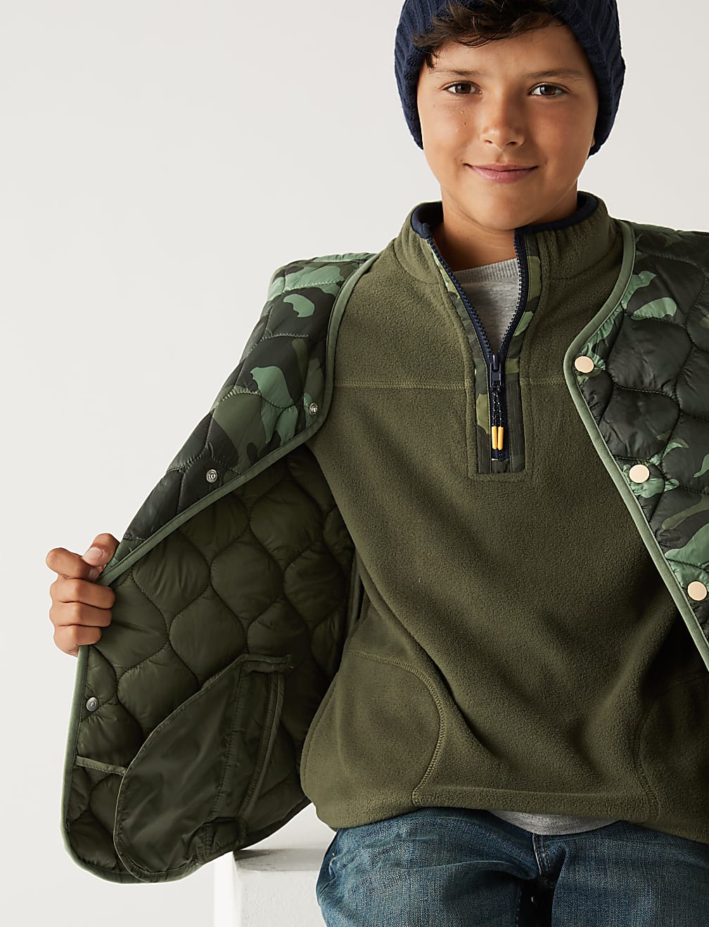 Stormwear™ Camouflage Padded Gilet