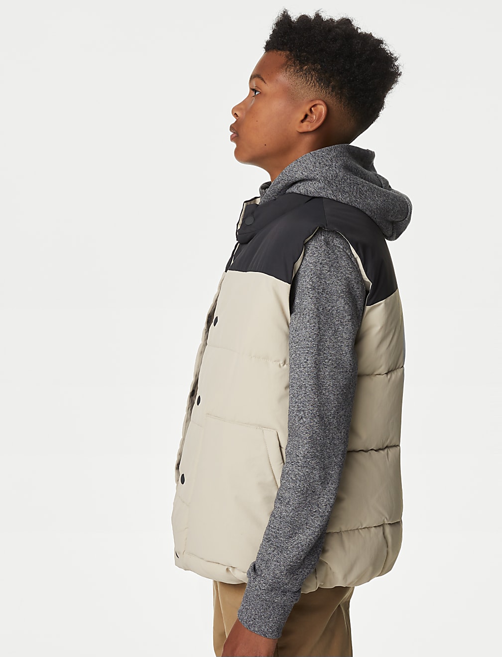 Stormwear&trade; Borg Lined Padded Gilet (6 - 16 Yrs)