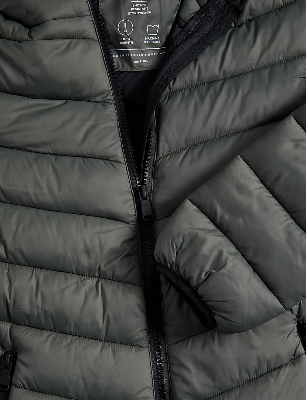 Stormwear™ Lightweight Hooded Padded Coat (6-16 Yrs)