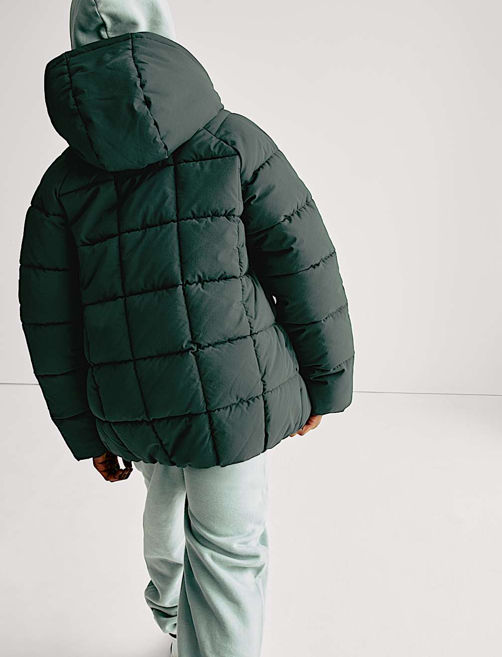 Hooded Padded Coat (6-16 Yrs)