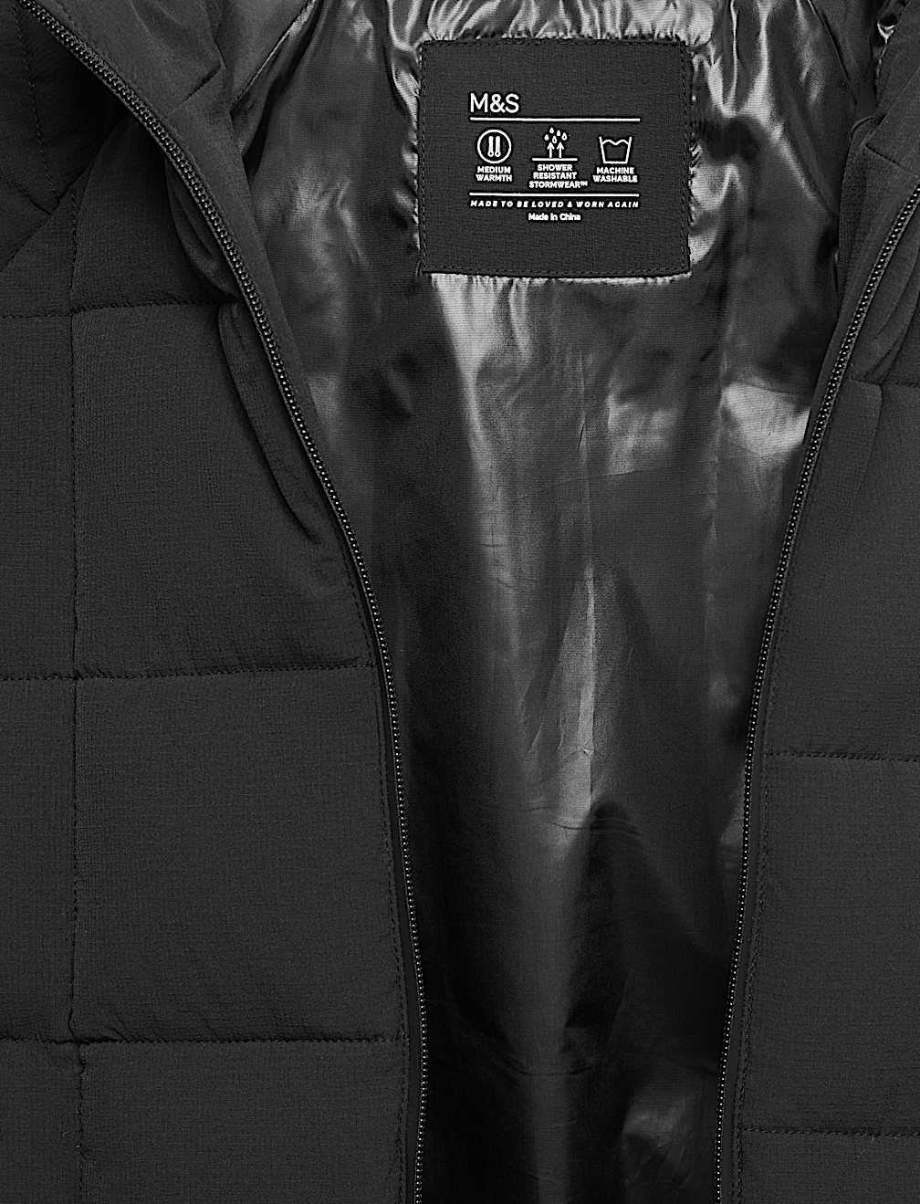 Hooded Padded Coat (6-16 Yrs)