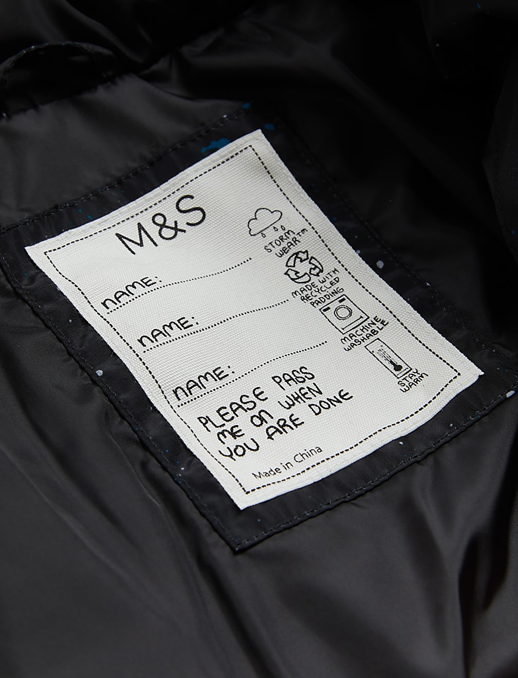 Stormwear™ Padded Raincoat (6 - 16 Yrs)