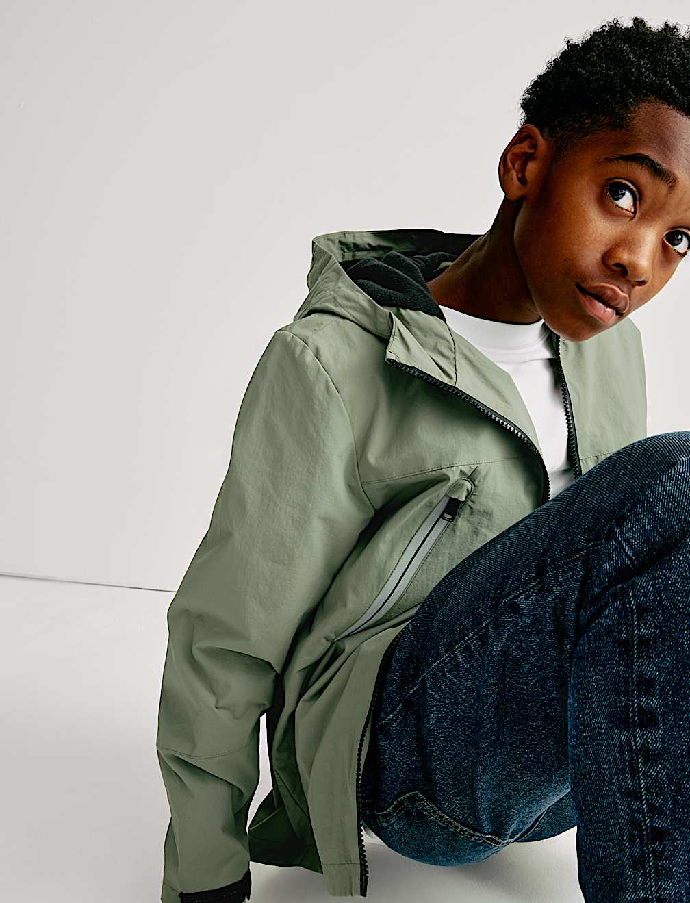 Stormwear™ Hooded Jacket (6-16 Yrs)
