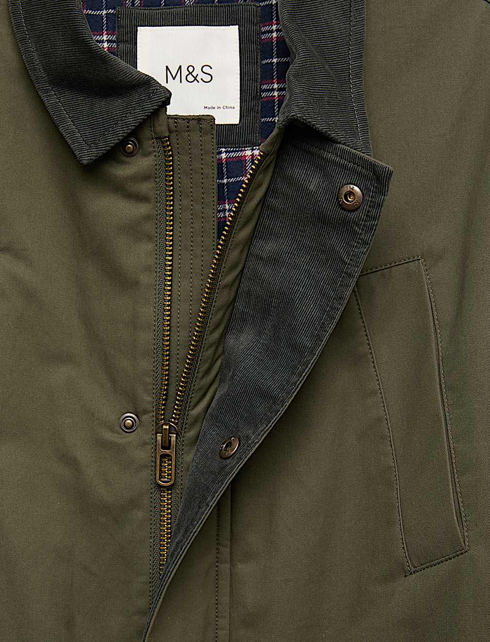 Pure Cotton Jacket (6-16 Yrs)