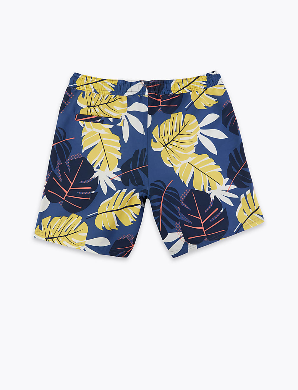 Leaf Design Swim Shorts (6-16 Yrs)