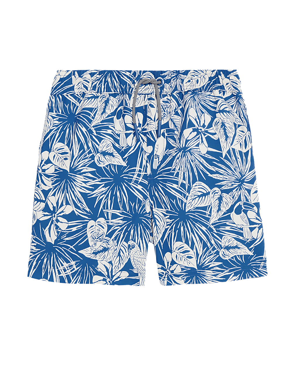 Mini Me Tropical Print Swim Shorts (6-16 Yrs)