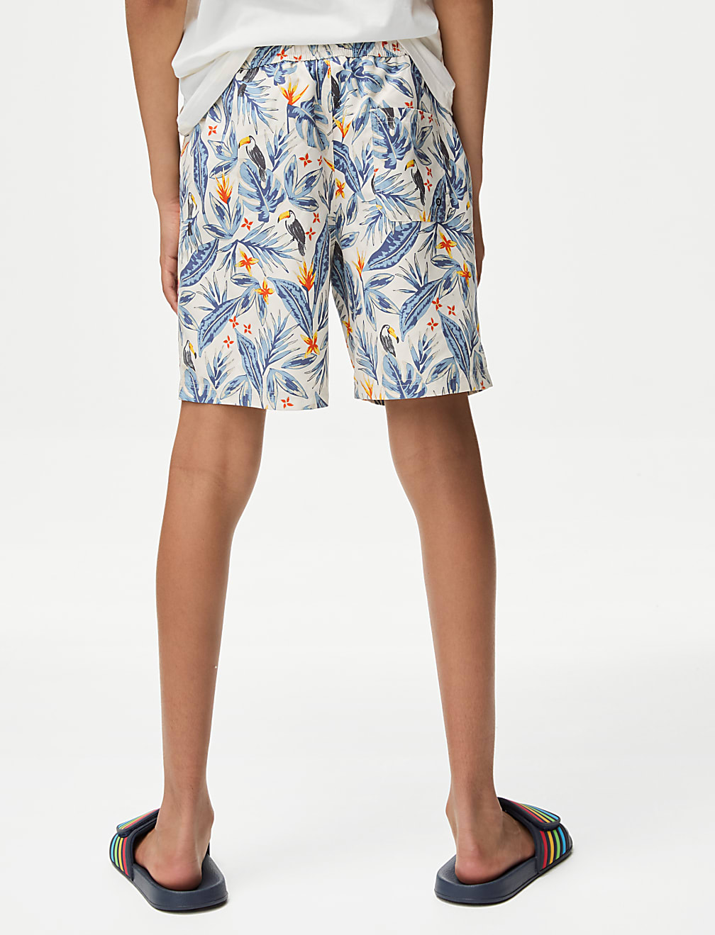 Tropical Print Swim Shorts (6-16 Yrs)