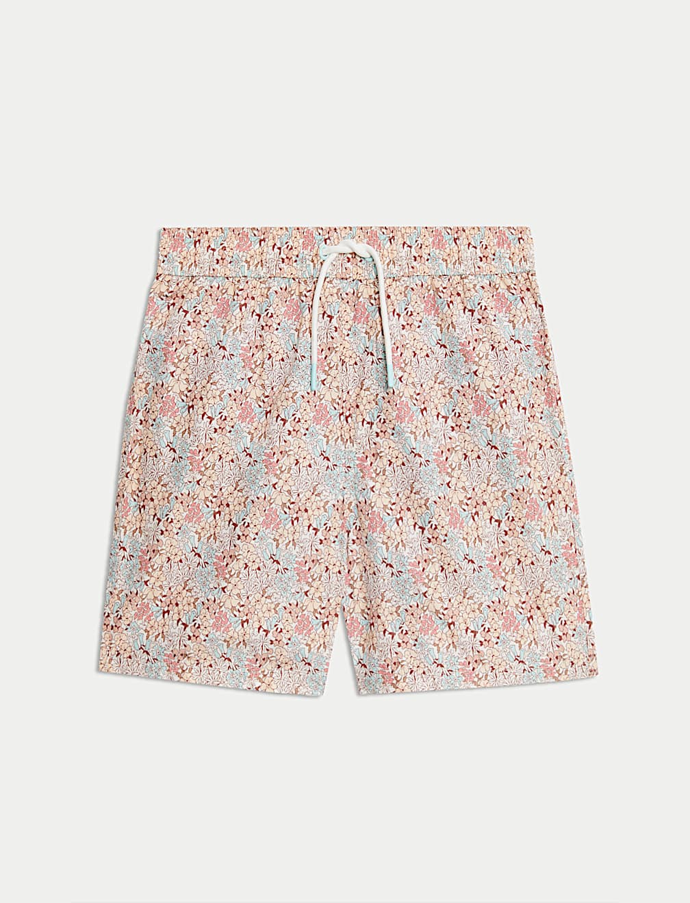 Ditsy Floral Shorter Length Swim Shorts (6-16 Yrs)