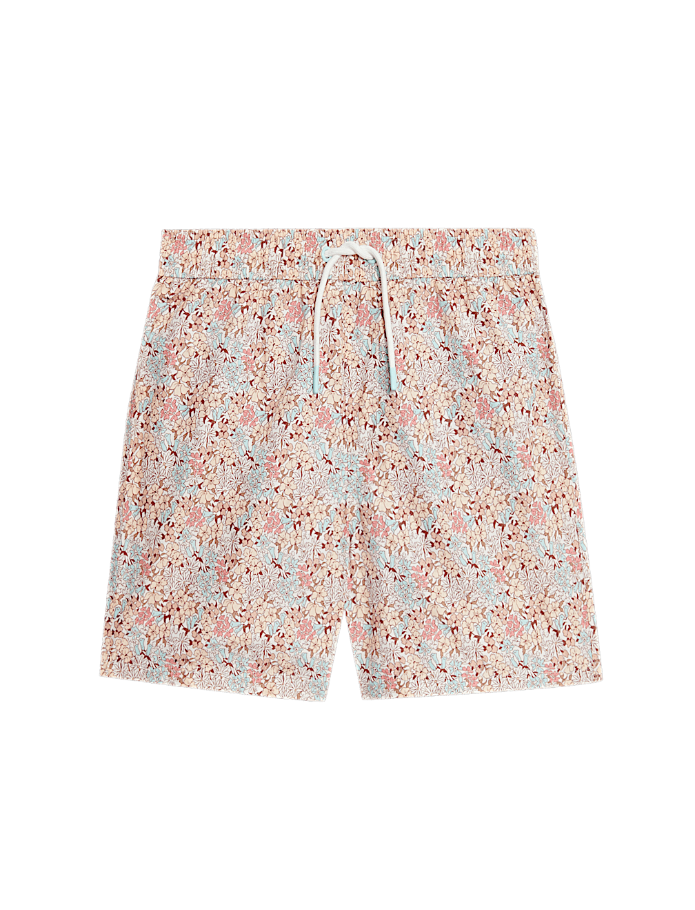 Ditsy Floral Shorter Length Swim Shorts (6-16 Yrs)