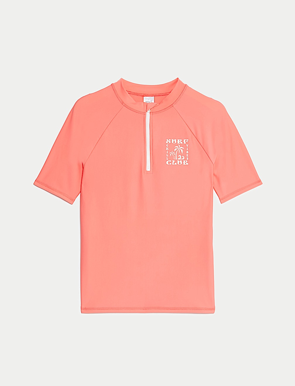 Quarter Zip Rash Vest (2-16 Yrs)