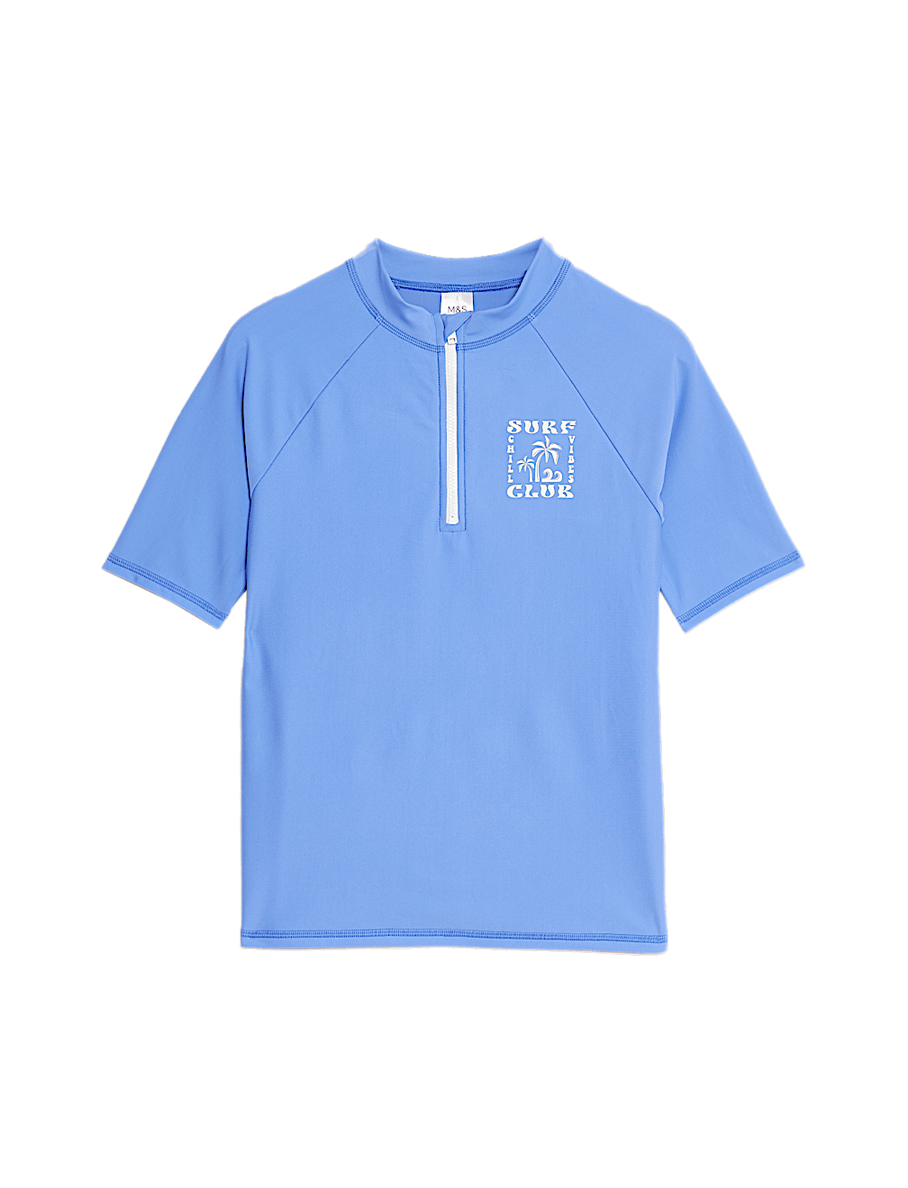 Quarter Zip Rash Vest (2-16 Yrs)