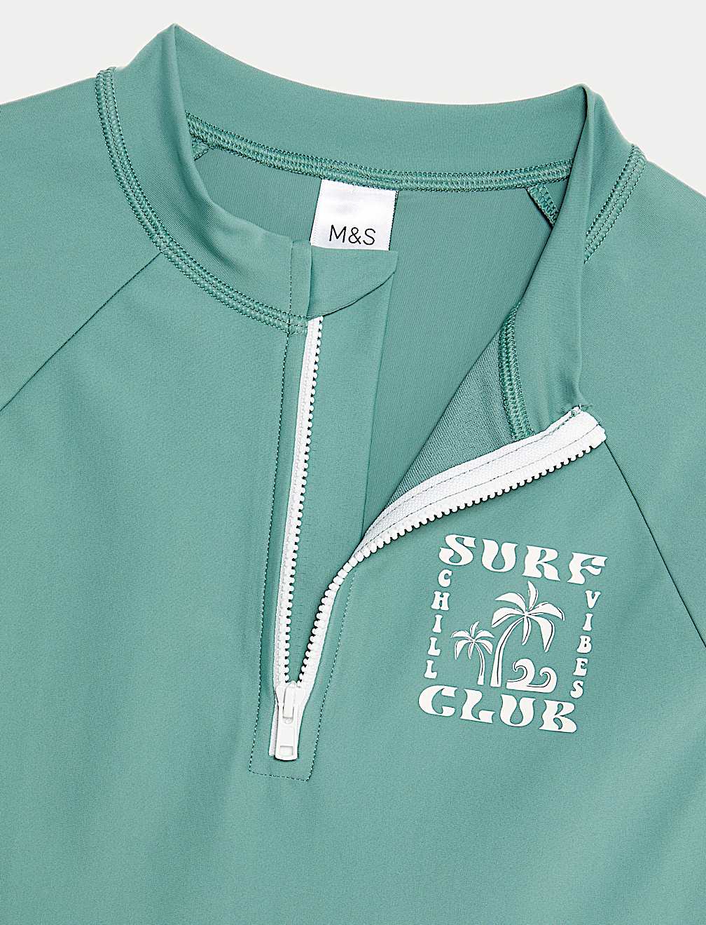 Quarter Zip Rash Vest (2-16 Yrs)
