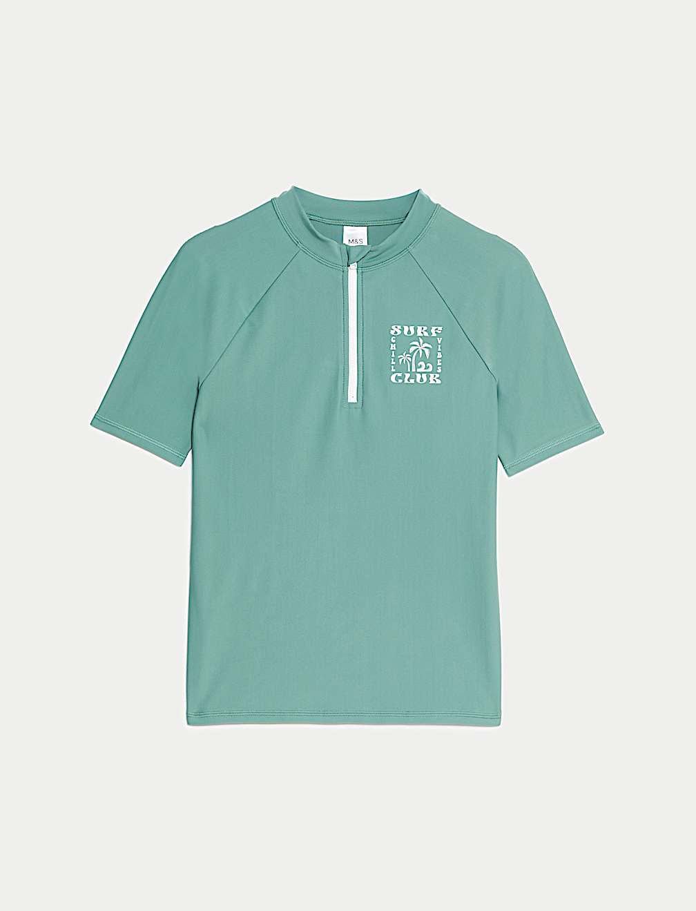 Quarter Zip Rash Vest (2-16 Yrs)