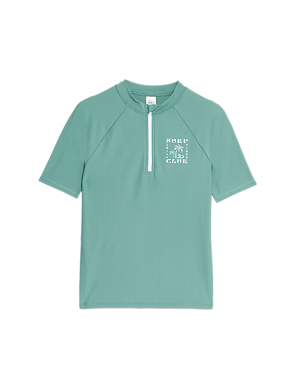Quarter Zip Rash Vest (2-16 Yrs)
