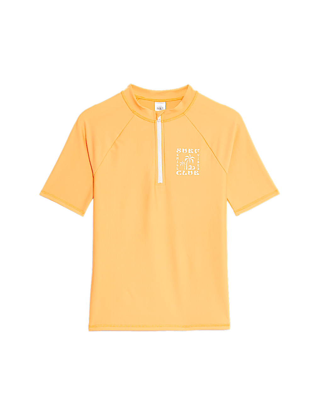 Quarter Zip Rash Vest (2-16 Yrs)