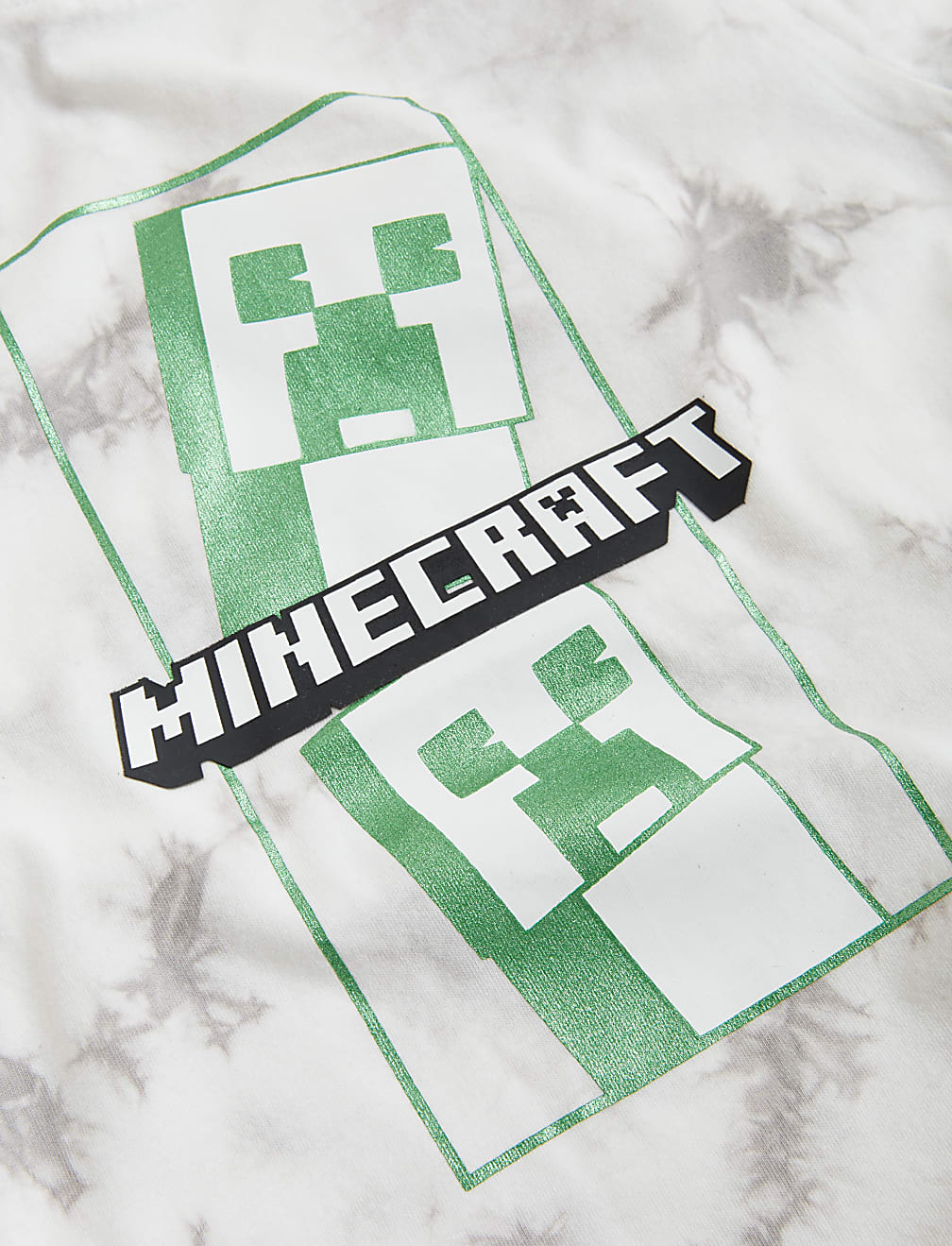Pure Cotton Minecraft™ Tie Dye T-Shirt