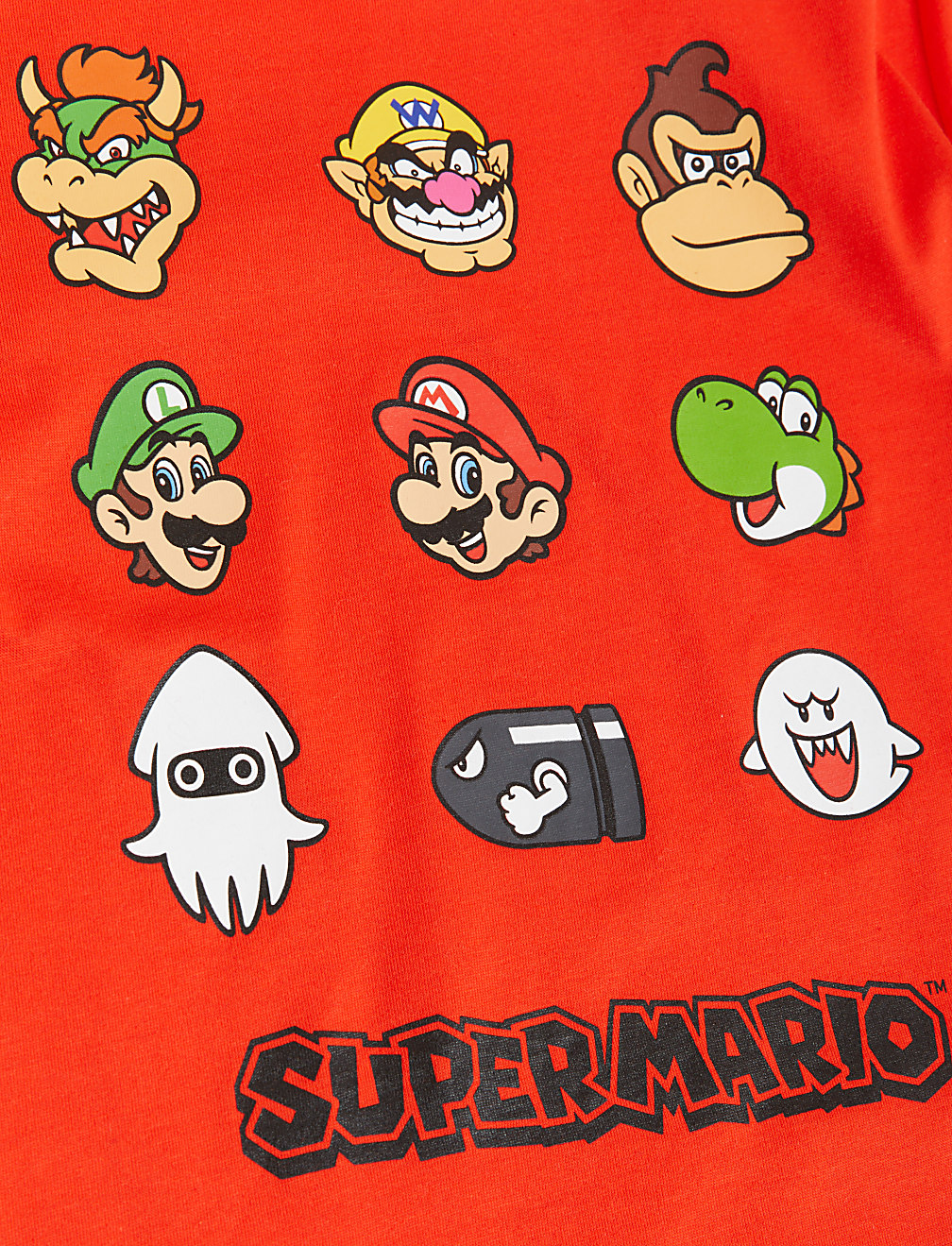 Pure Cotton Super Mario T-Shirt (6-16 Yrs)