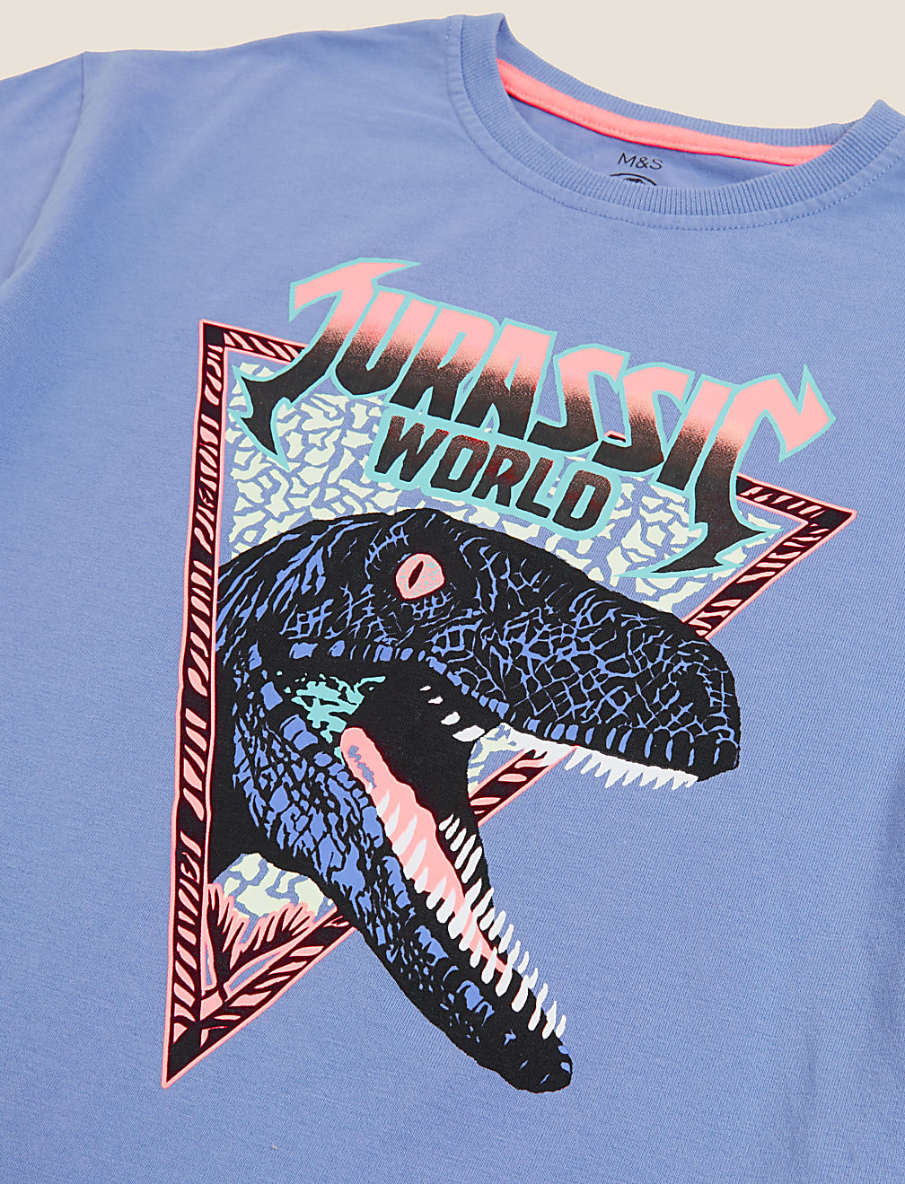 Pure Cotton Jurassic World™ T-Shirt (6-16 Yrs)