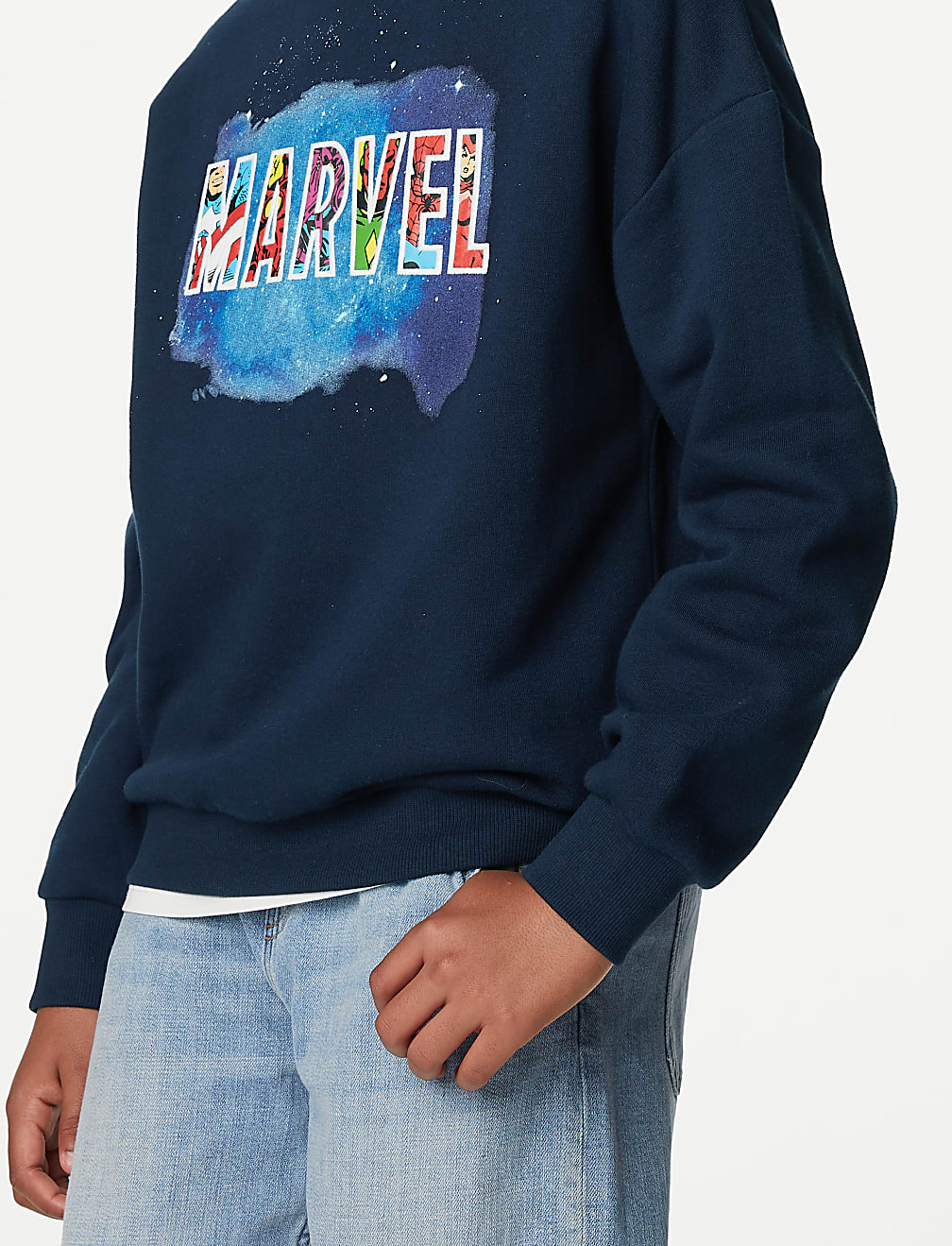 Cotton Rich Marvel™ Sweatshirt