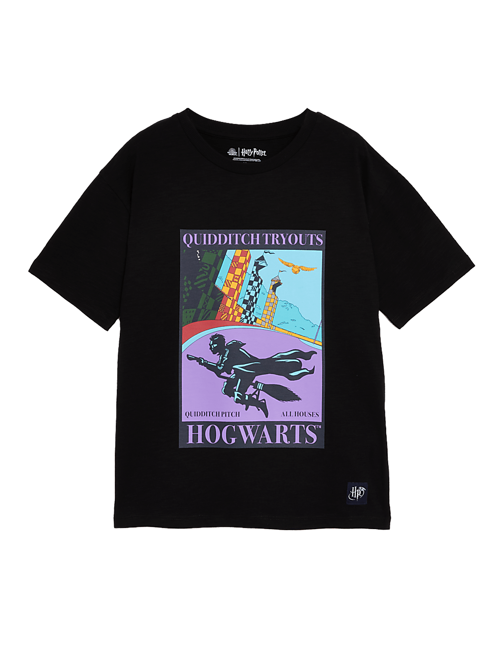 Pure Cotton Harry Potter™ Quidditch T-Shirt (6-16 Yrs)