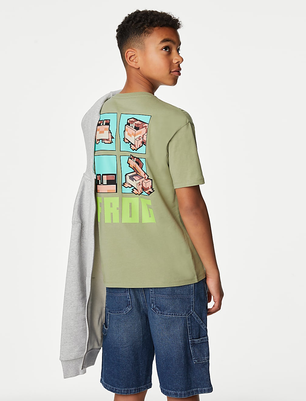 Pure Cotton Minecraft™ Frog T-Shirt