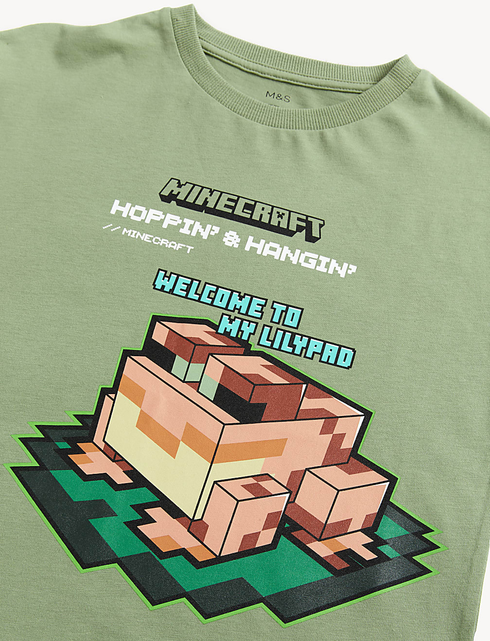 Pure Cotton Minecraft™ Frog T-Shirt