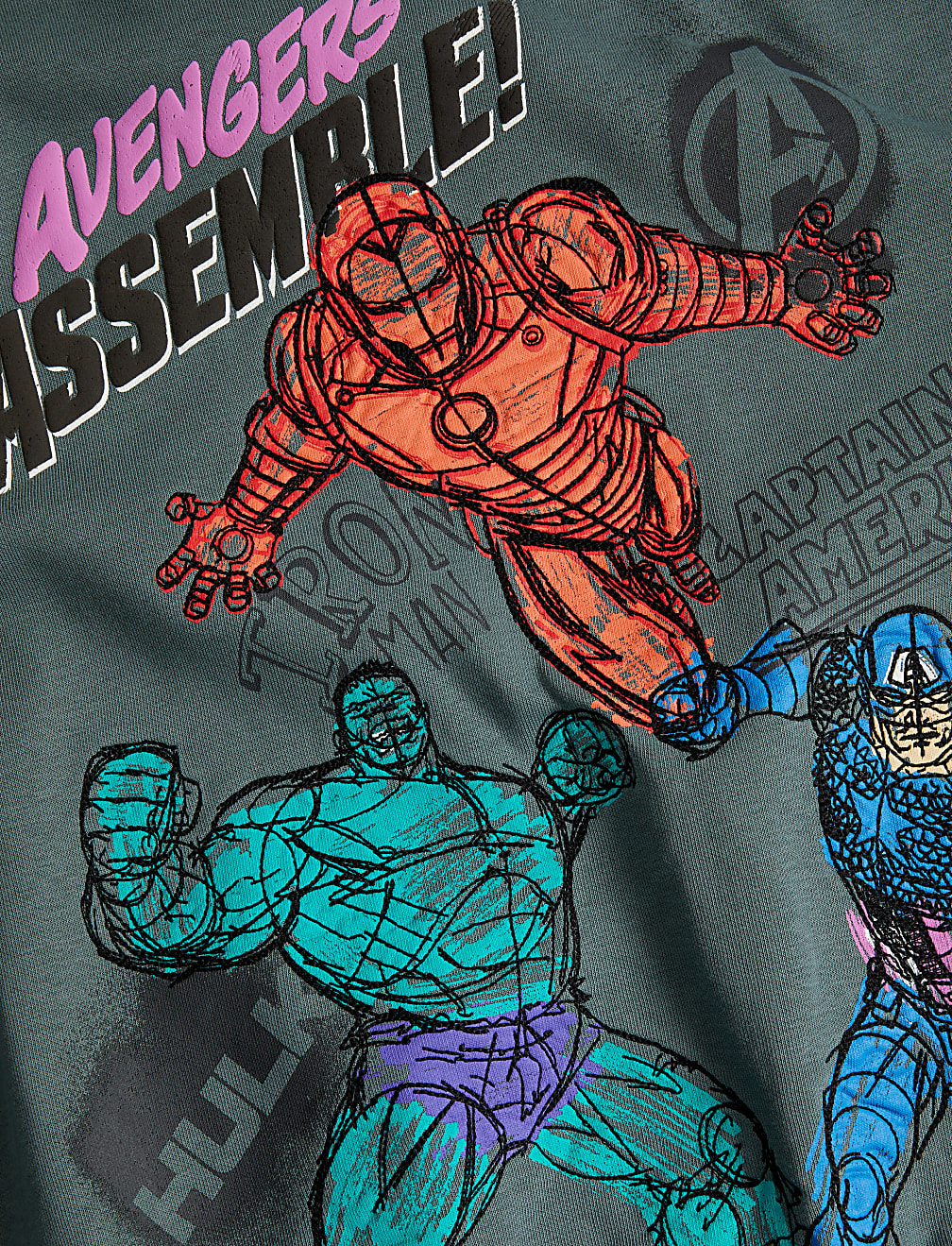 Cotton Rich Marvel™ Sweatshirt (6-16 Yrs)