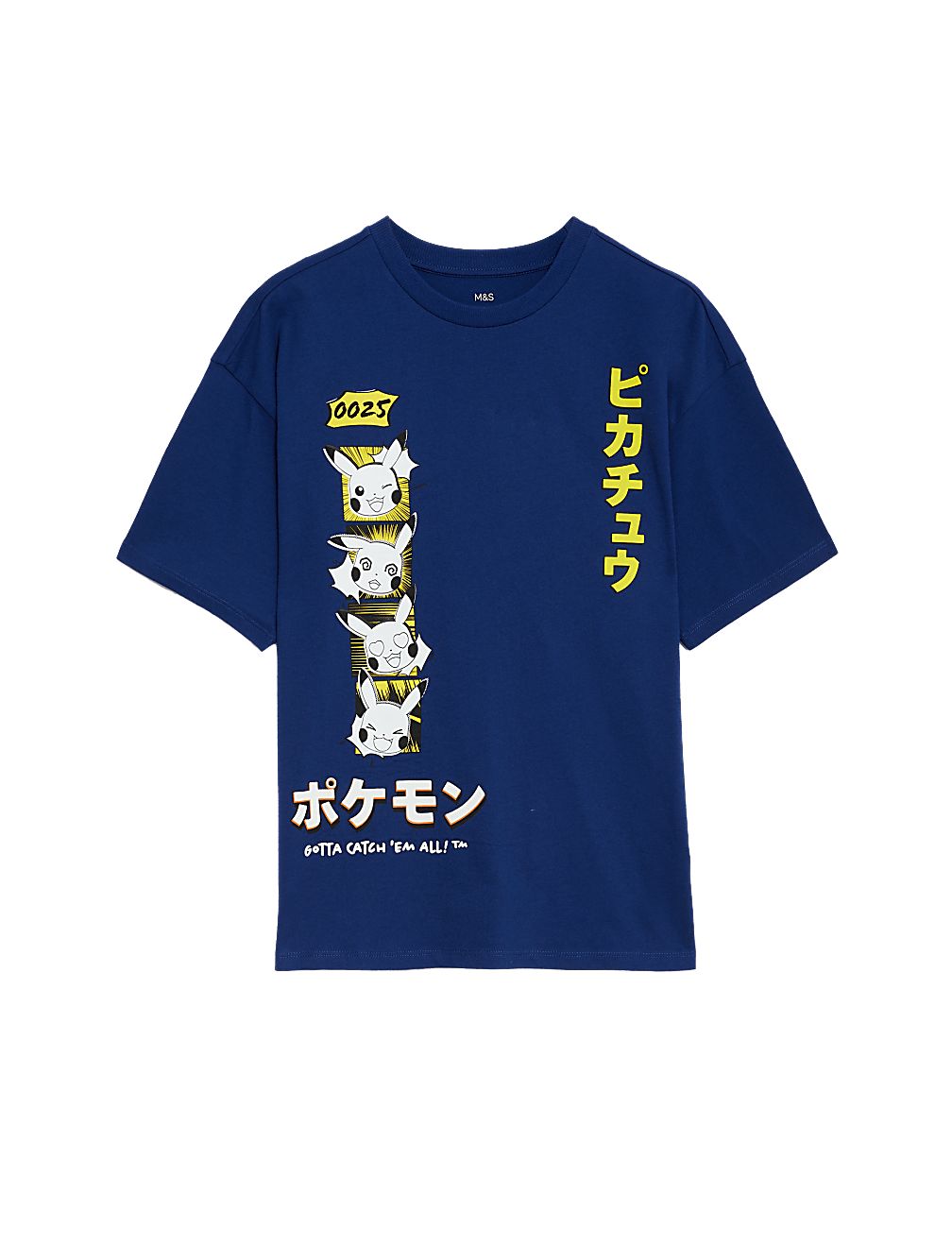 Buy Pure Cotton Pokémon™ T-Shirt (6-16 Yrs) at Marks & Spencer