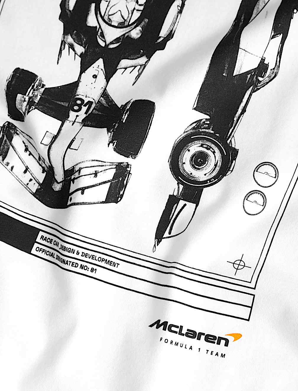Pure Cotton McLaren&trade; Oversized T-Shirt (6-16 Yrs)