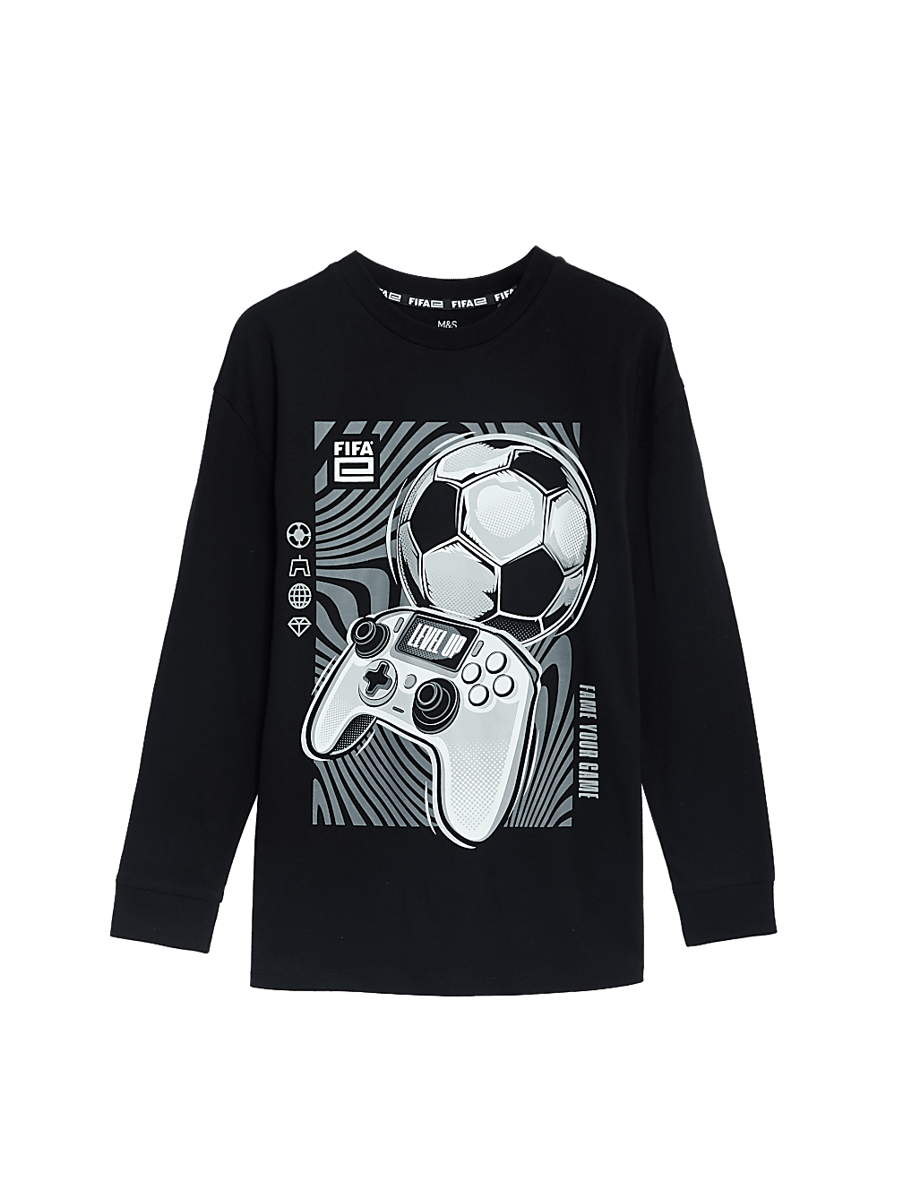 Pure Cotton FIFA™ Top (6-16 Yrs)