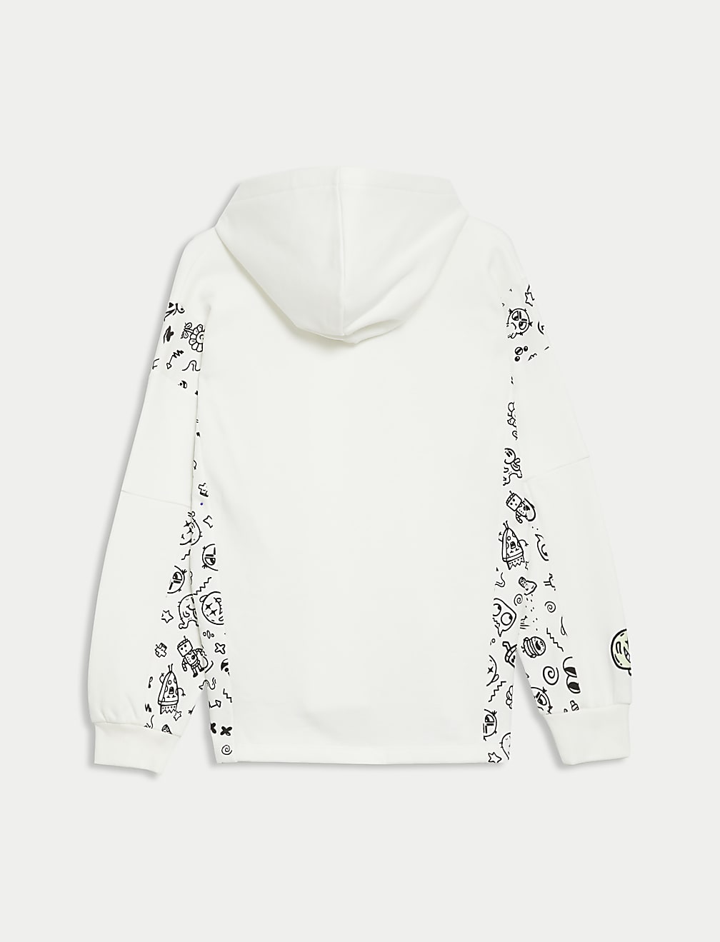 Cotton Rich Slogan Hoodie (6-16 Yrs)