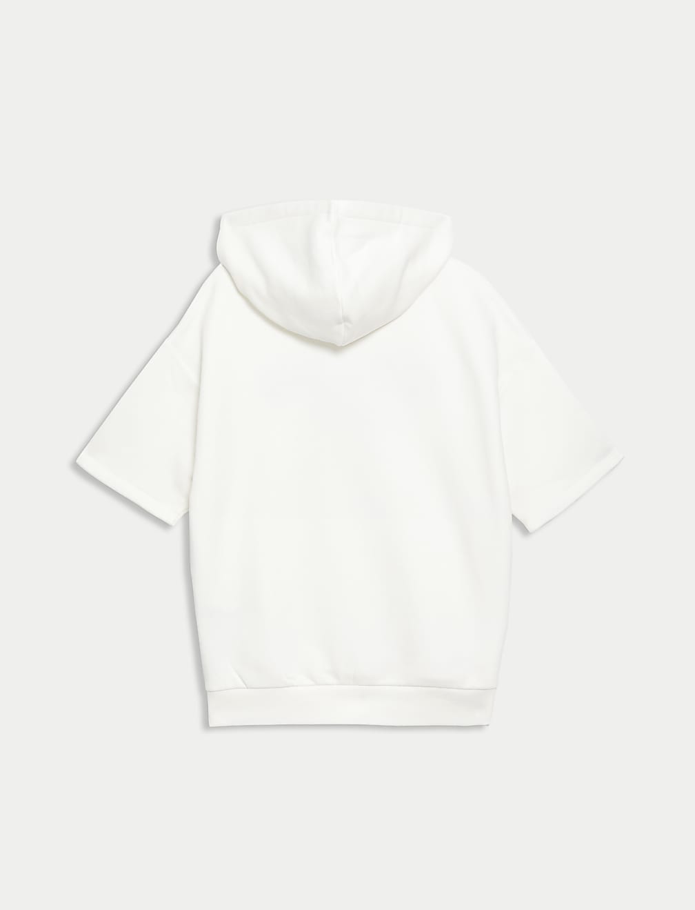 Cotton Rich Short Sleeve Doodle Hoodie (6-16 Yrs)