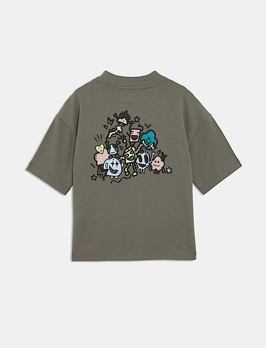 The Doodle Boy Pure Cotton 'Everyone Is Different' T-Shirt (4-16 Yrs)