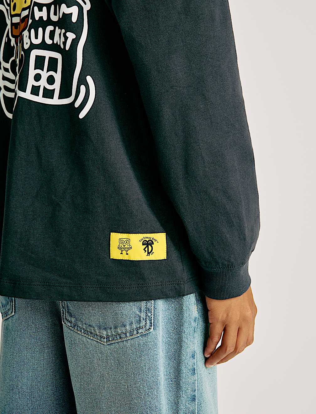 Doodle Boy™ x SpongeBob SquarePants™ Long Sleeve Top (2-16 Yrs)