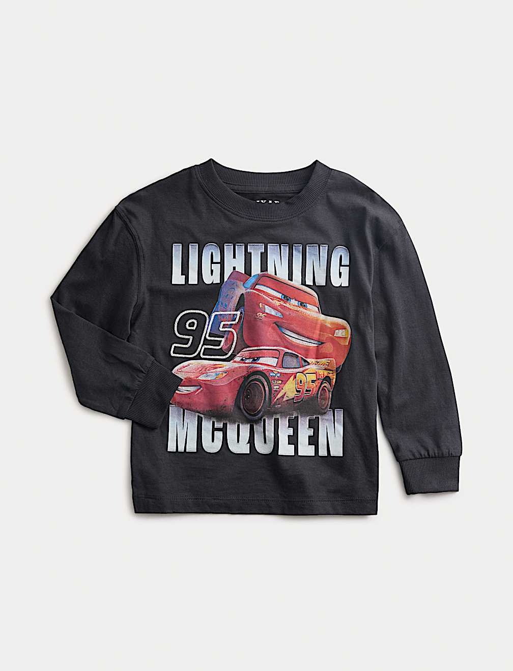 Pure Cotton Disney Cars&trade; Long Sleeve Top (2-8 Yrs)