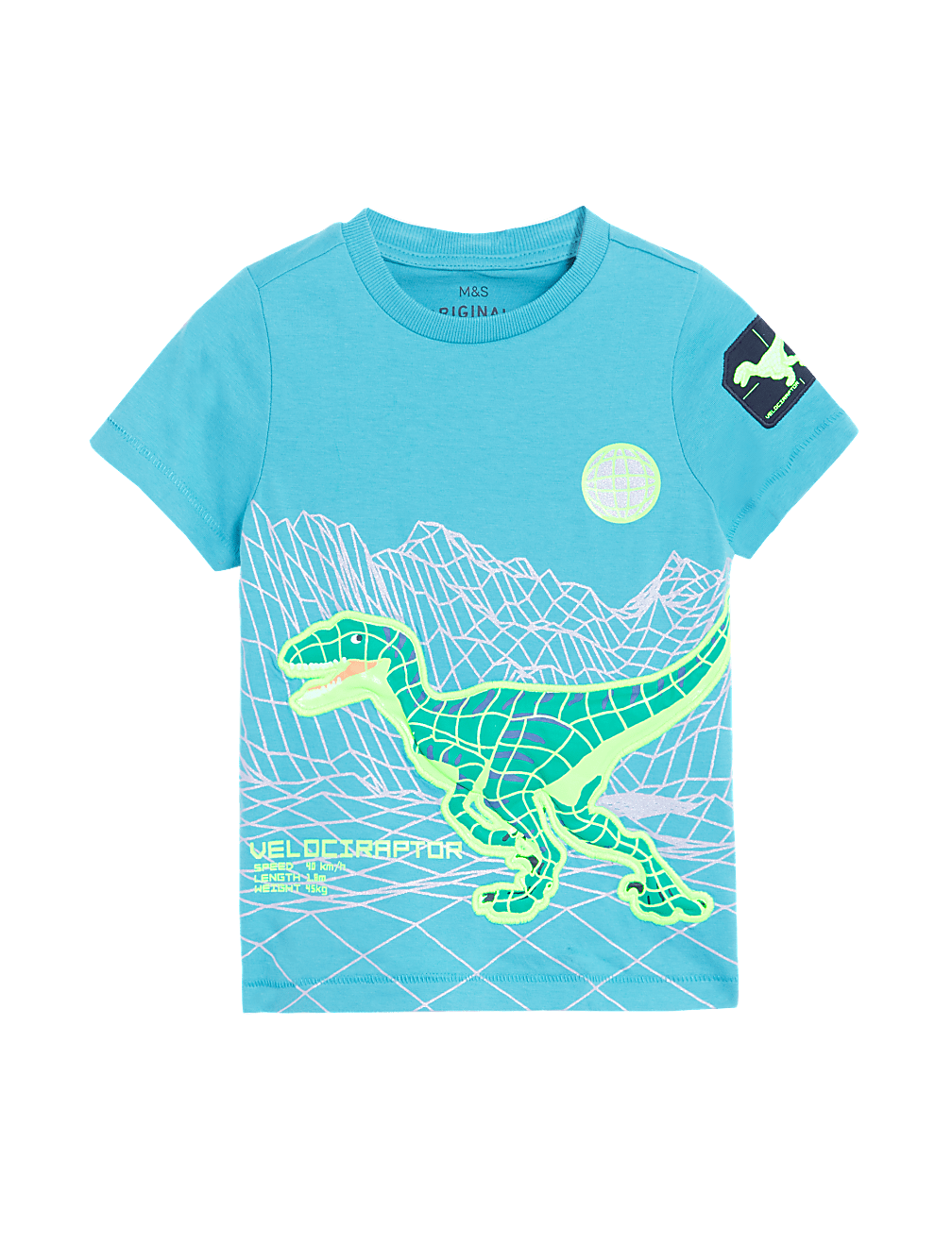 Pure Cotton Dinosaur T-Shirt