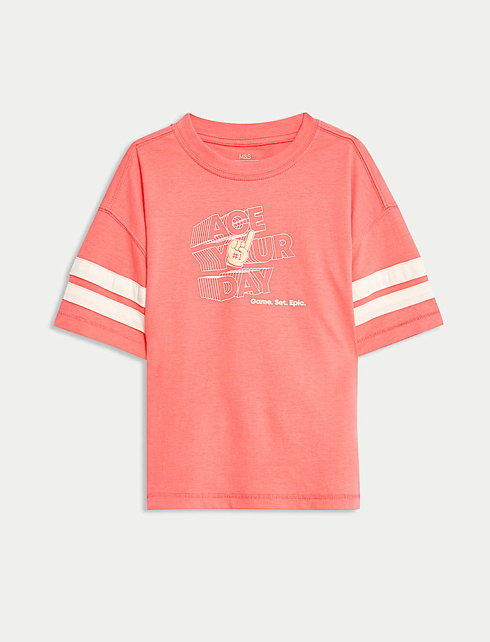 Pure Cotton Graphic T-Shirt (2-8 Yrs)