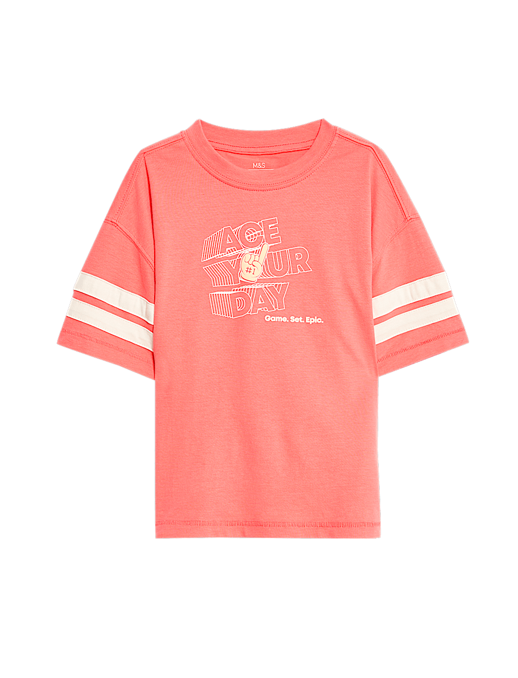 Pure Cotton Graphic T-Shirt (2-8 Yrs)