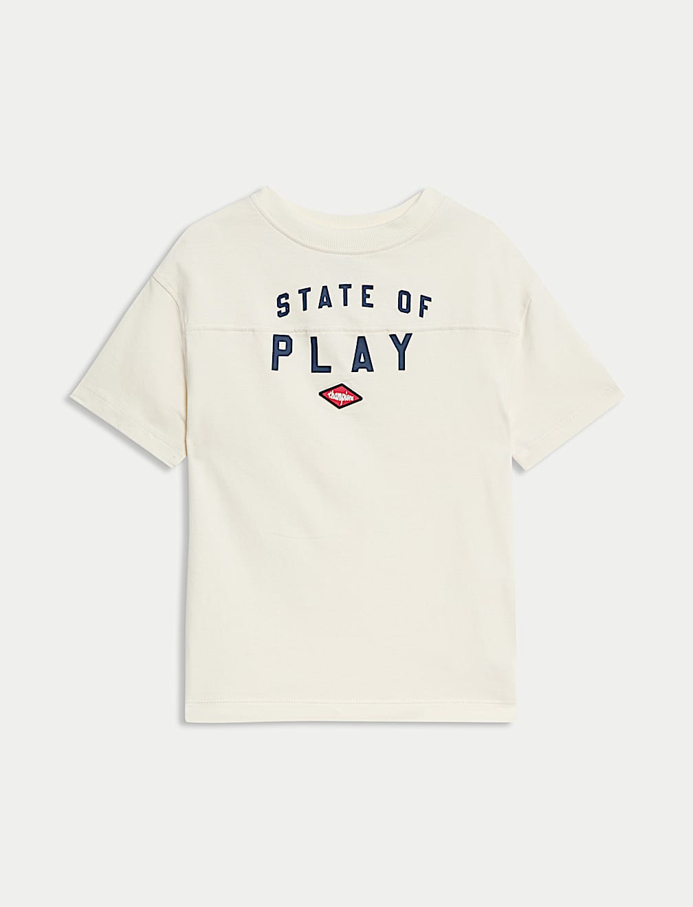 Cotton Rich Slogan T-Shirt (2-8 Yrs)