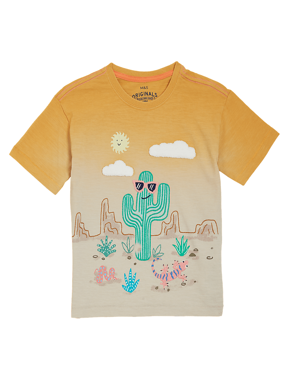 Pure Cotton Cactus T-Shirt (2-7 Yrs)
