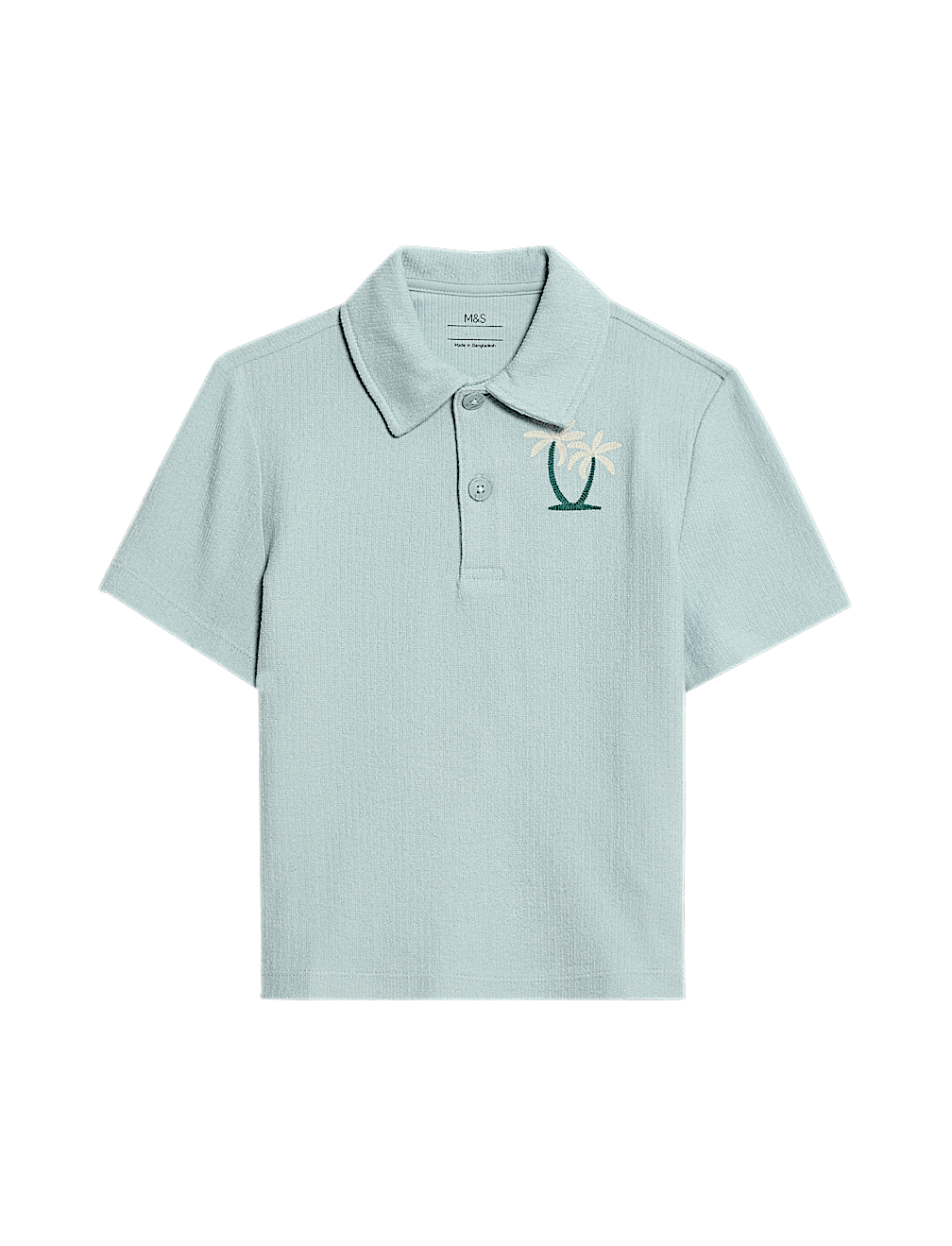 Cotton Rich Textured Polo