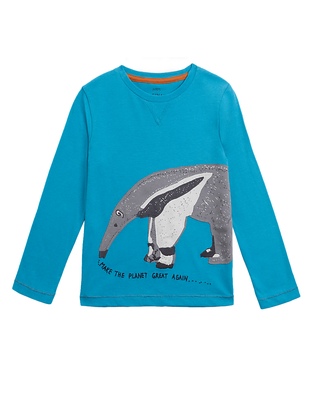 Pure Cotton Anteater Top (2-7 Yrs)